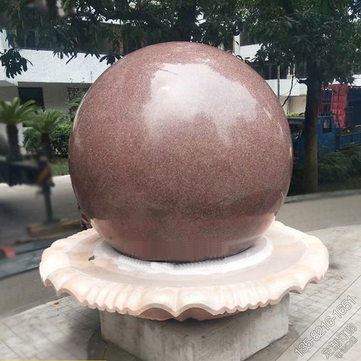 广场花岗岩风水球雕塑
