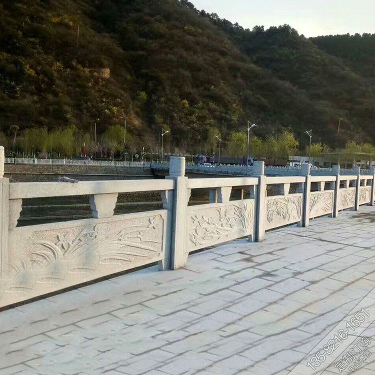 城市河道雕刻防护栏杆